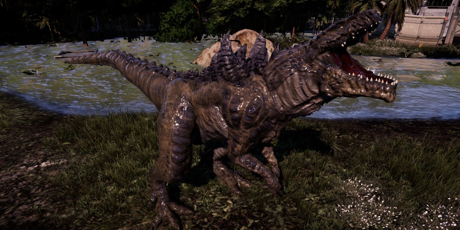 Mods make Godzilla, or the American Zilla, the king of Jurassic World Evolution