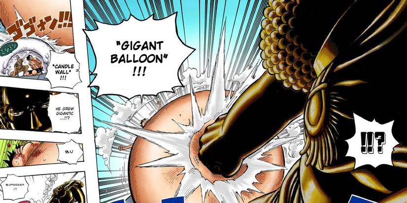 Gomu Gomu no Gigant Fusen in Action