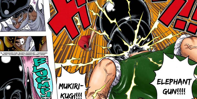 Gomu Gomu no Thor Elephant Gun In Action