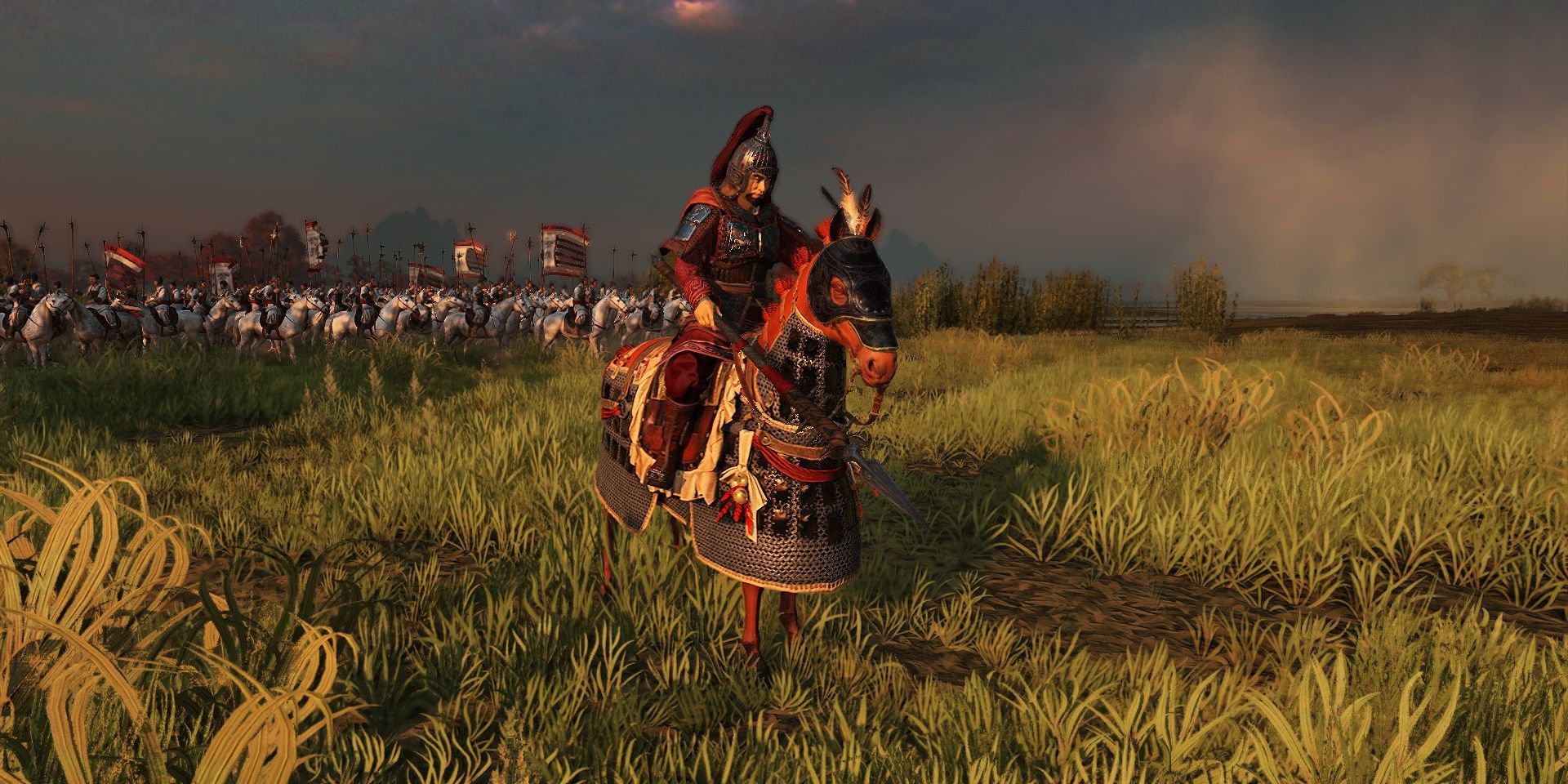 Gongsun Zan Riding A Horse From Total War Three Kingdoms
