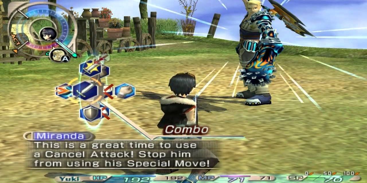 Grandia III's combat system