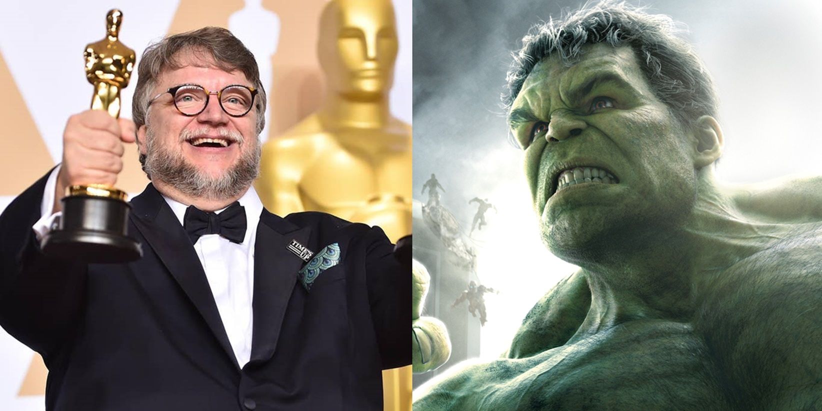 Guillermo del Toro and the Hulk