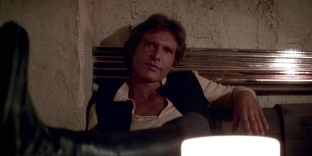 Han Solo in Mos Eisley Cantina in Star Wars