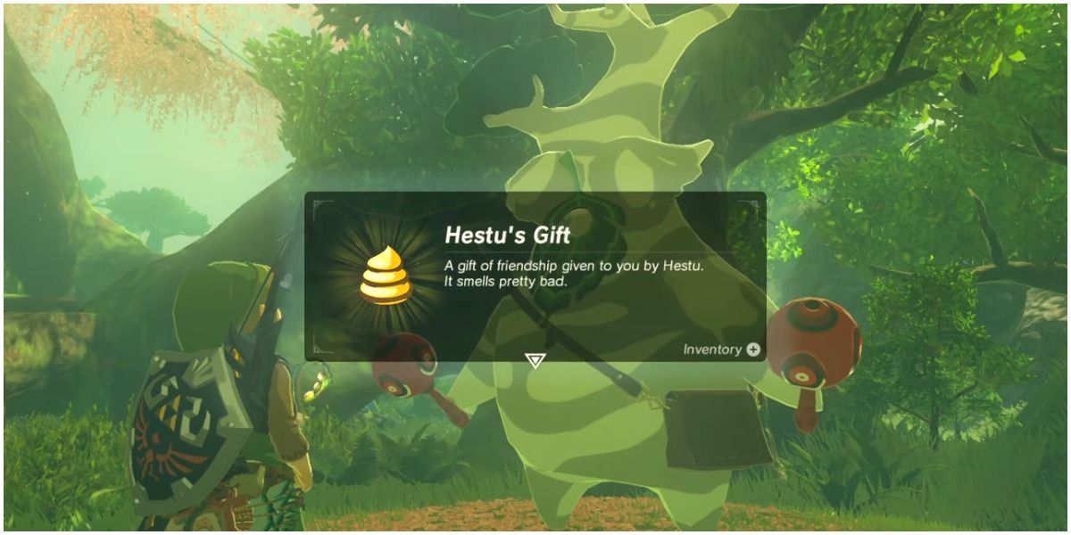 Screenshot of Hetsu's Gift Breath of the Wild