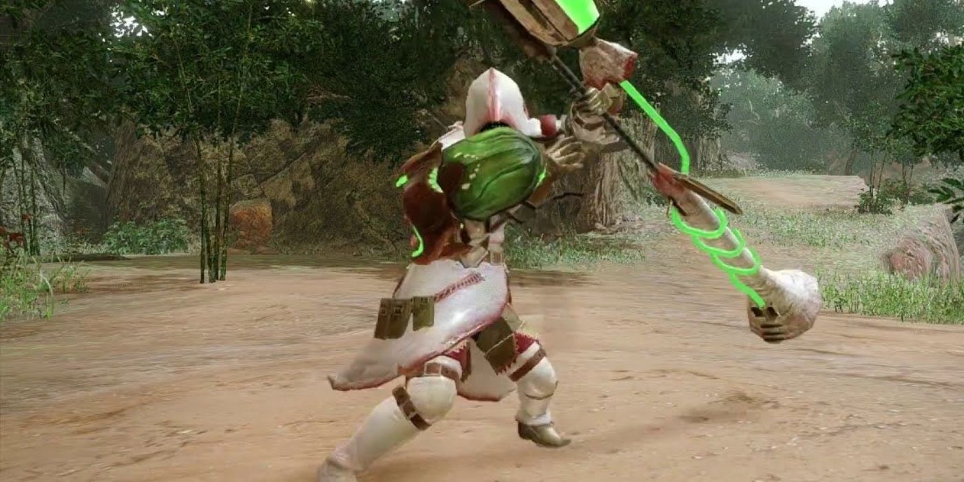 A High Rank Insect Glaive Hunter