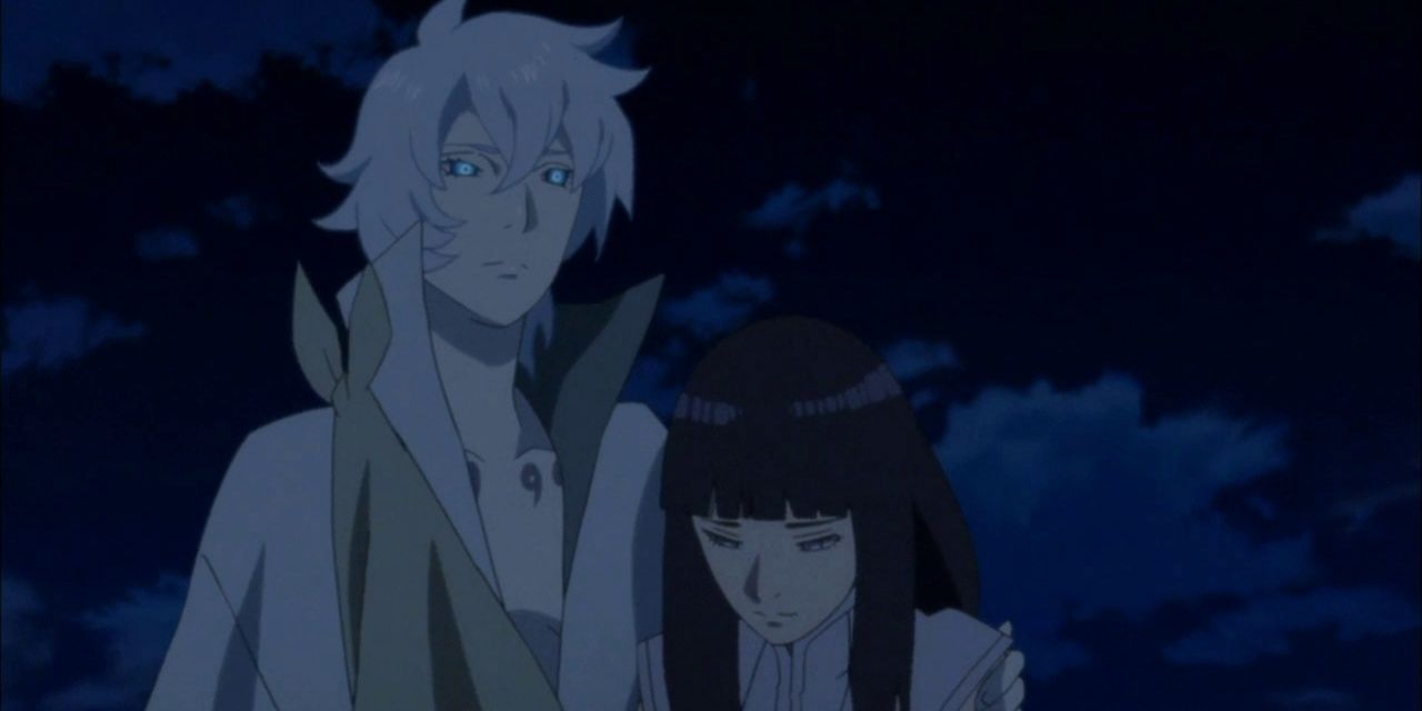 Hinata and Toneri in The Last Naruto The Movie