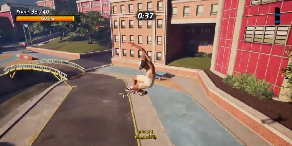 Hospital Flip Tony Hawk Pro Skater 1+2 Flip Specials