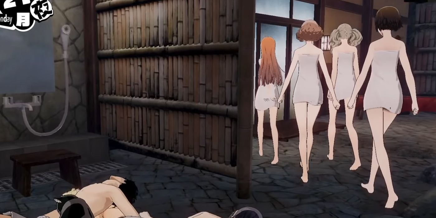 Persona 5 Strikers: The Girls Walking Away After Beating The Boys Up