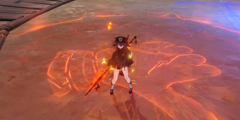 Hu Tao on Bennett's burst