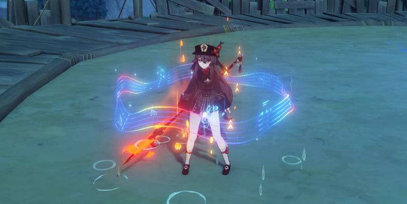 Hu Tao with Barbara's Melody Loop