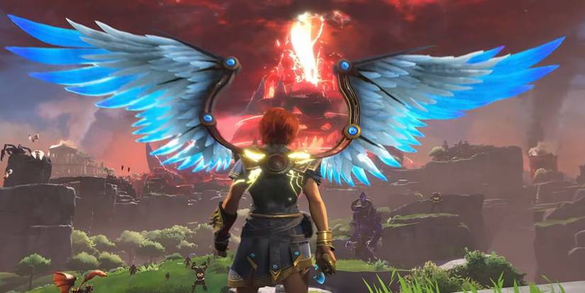 Immortals Fenyx Rising has significant DLC content taking players to a new realm