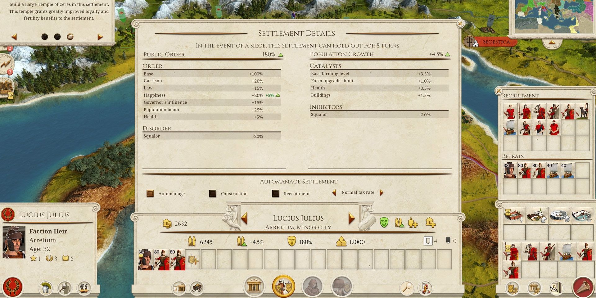 UI Enhancements For Total War Rome Remastered