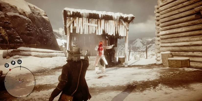 John Killing Micah In The Finale Of Red Dead Redemption 2