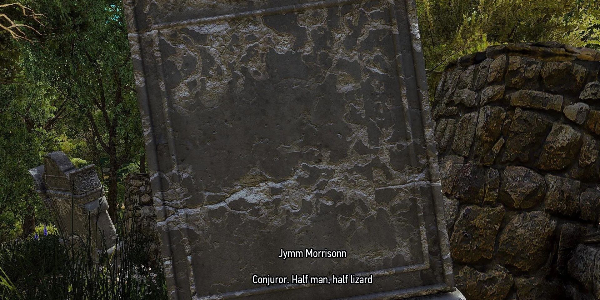 Grave Of Jymm Morrisonn From The Witcher 3