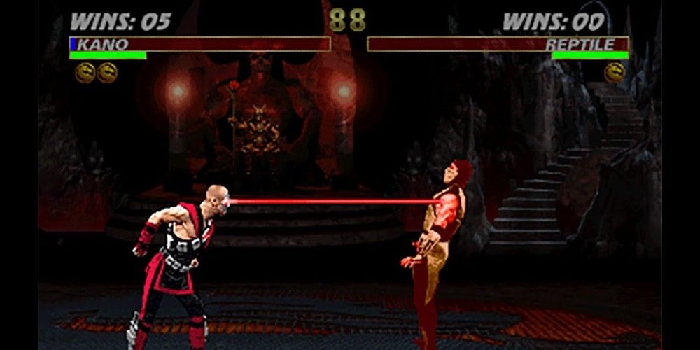 Mortal Kombat Things Movie Took From Midway Kano Eye Laser