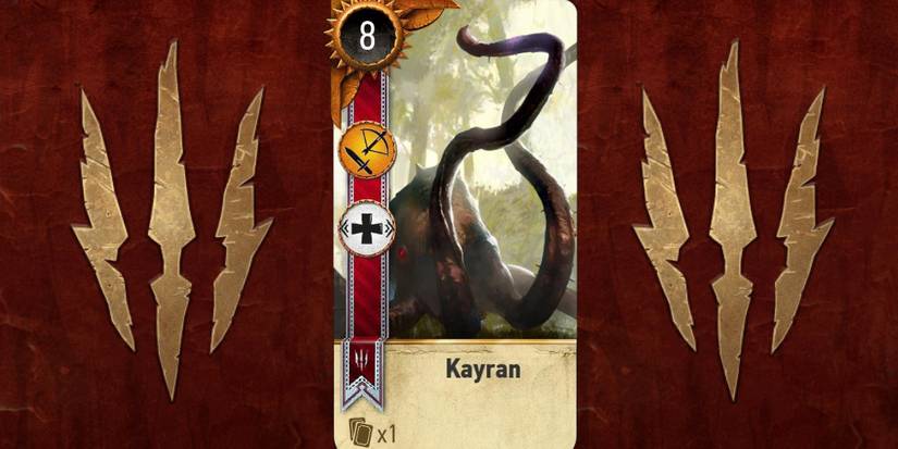 Kayran Witcher 3 Gwent Monsters Deck