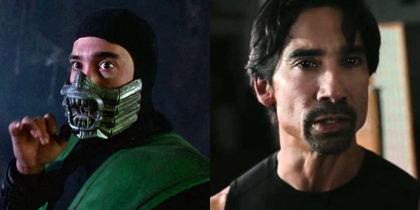 Keith Cooke as Reptile vs Keith Cooke Now