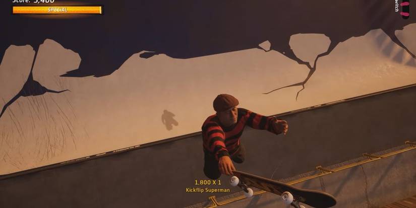 Kickflip Superman Tony Hawk Pro Skater 1+2 Grab Specials