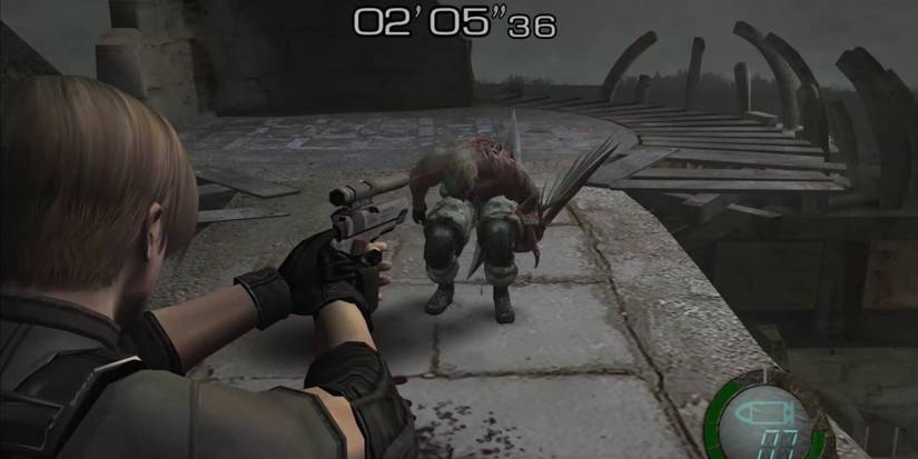 Krauser boss fight Resident evil 4