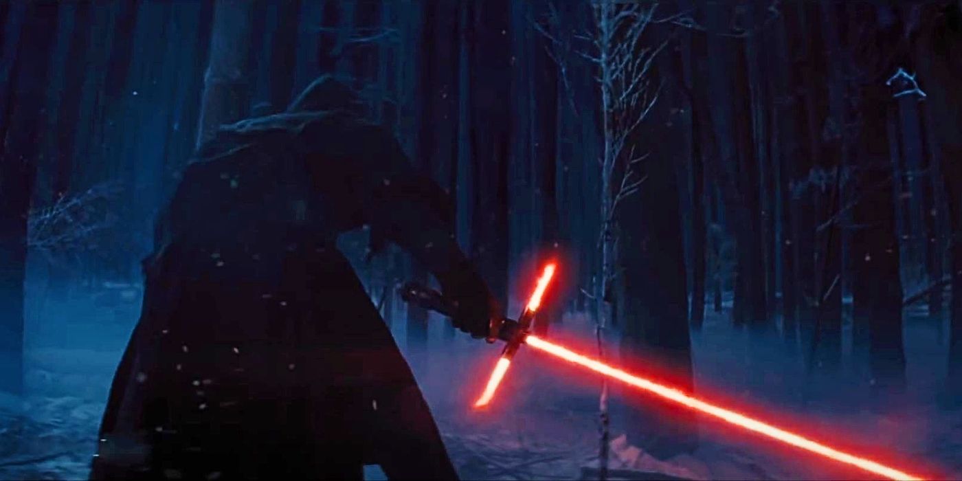 Kylo Ren in Star Wars: The Force Awakens