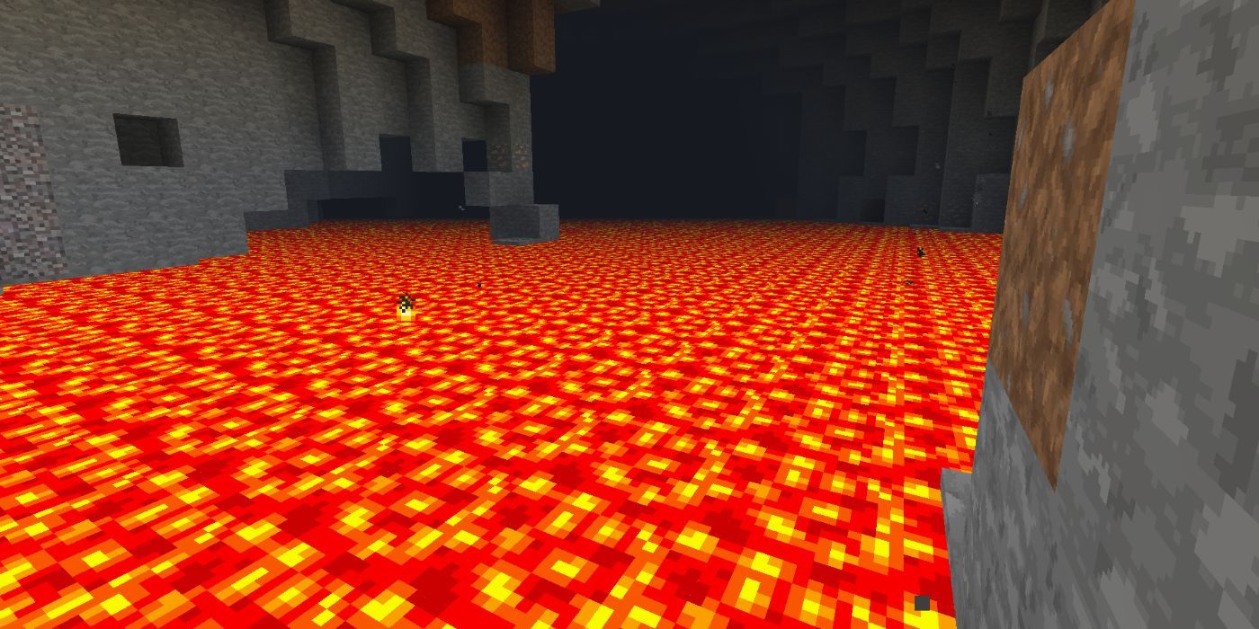 Lava Ancient Debris Minecraft