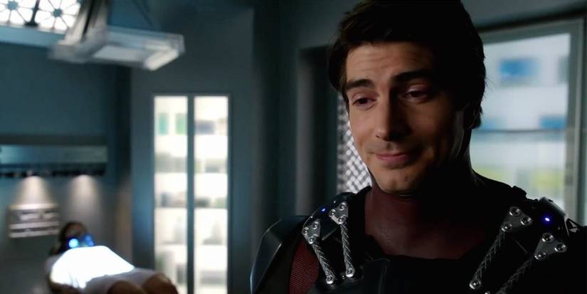 Legends of Tomorrow Ray wears his suit in the sickbay