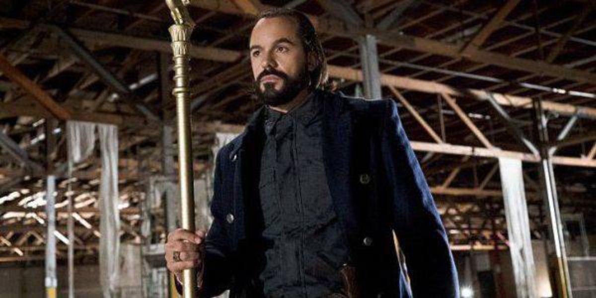 Legends of Tomorrow Vandal Savage holds the staff