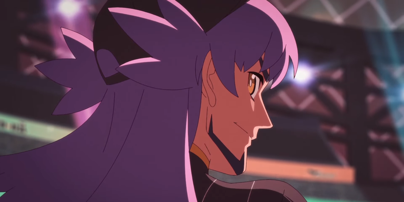 Pokemon Leon Looking Over His Shoulder Anime