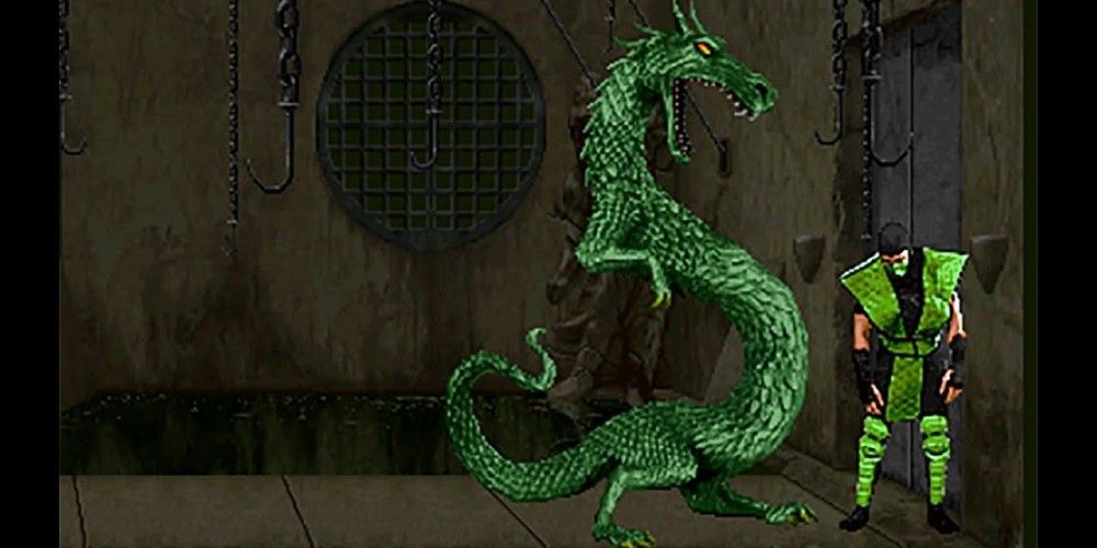 Mortal Kombat Things Movie Took From Midway Liu Kang Dragon Fatality