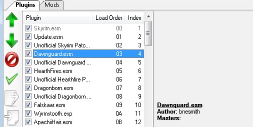 Load Order Using Mod Organizer 2