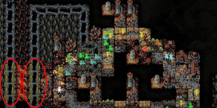 tile that lowers attack speed for all creatures.