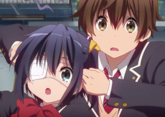 Love, Chunibyo & Other Delusions, Rikka Takanashi and Yuuta Togashi