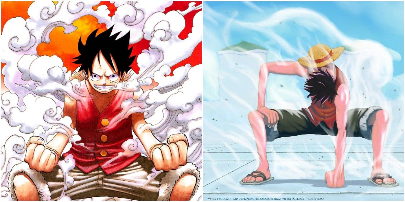 Luffy Gear Second Featured Split Image