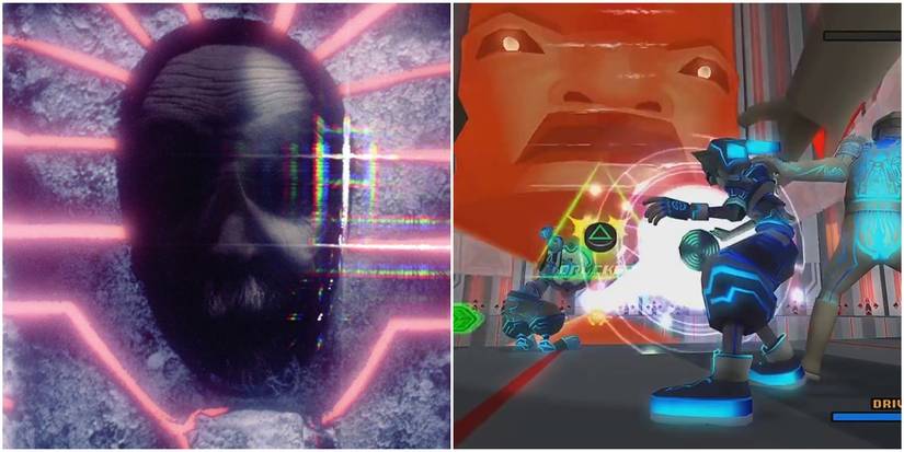 The MCP reverts to his original form in Tron