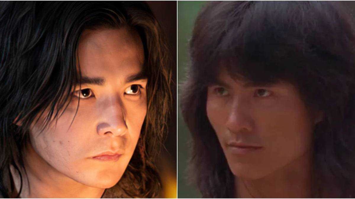 Liu Kangs from 2021 and 1995 Mortal Kombat
