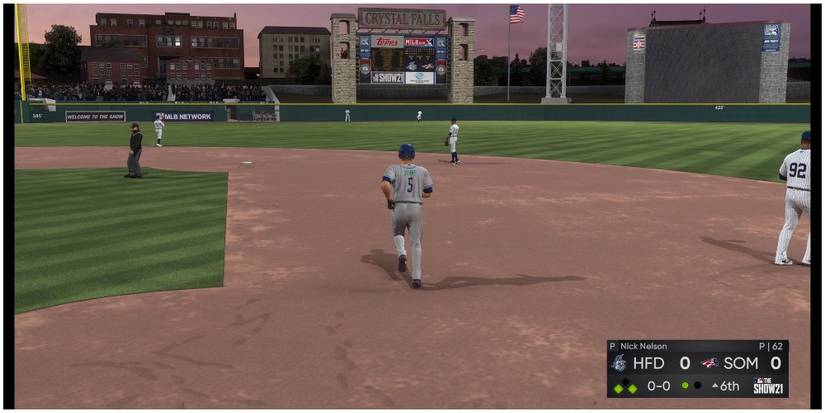 MLB The Show 21 Doing A Home Run Trot In Road To The Show
