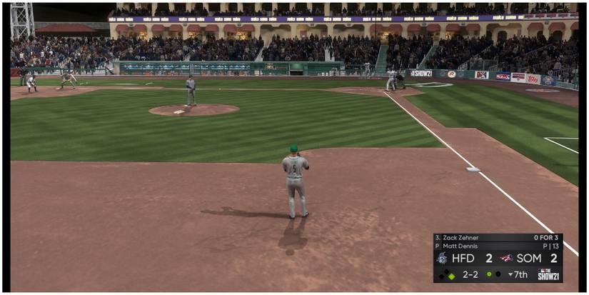 MLB The Show 21 Getting Ready For Fielding In Road To The Show