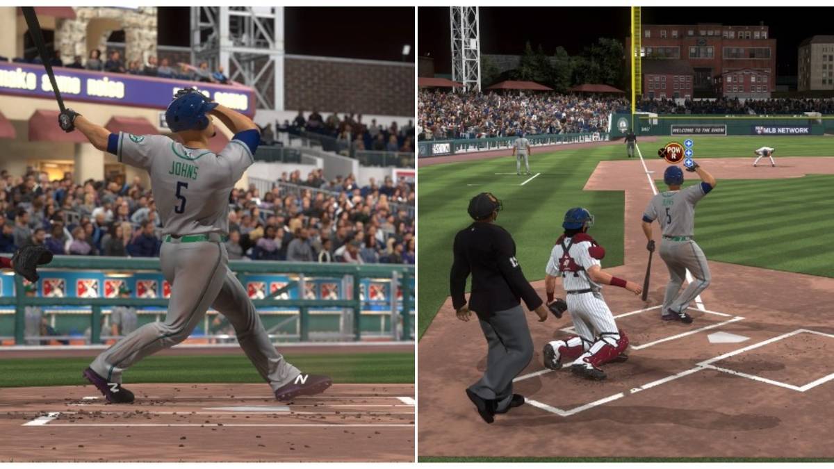 MLB The Show 21 home run