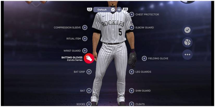 MLB The Show 21 Locations That Equipment Can Be Placed