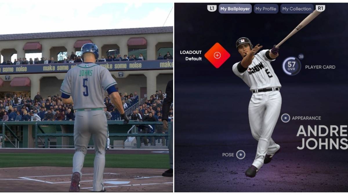 MLB the Show 21 How To Equip Items Collage Touching Home Plate And Loadout