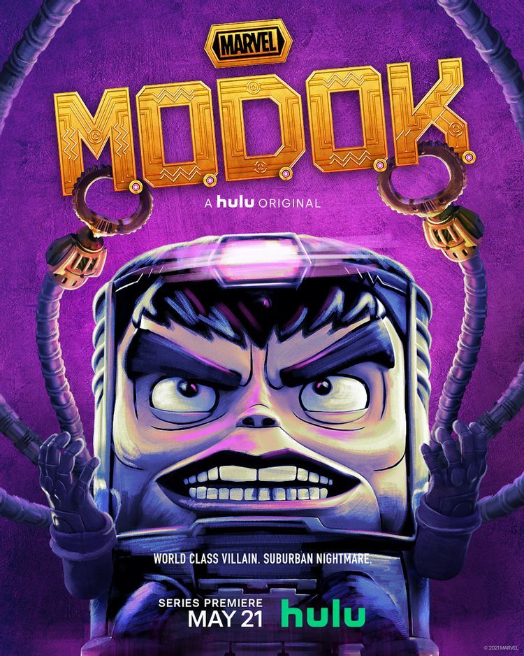 M.O.D.O.K. Poster Hulu