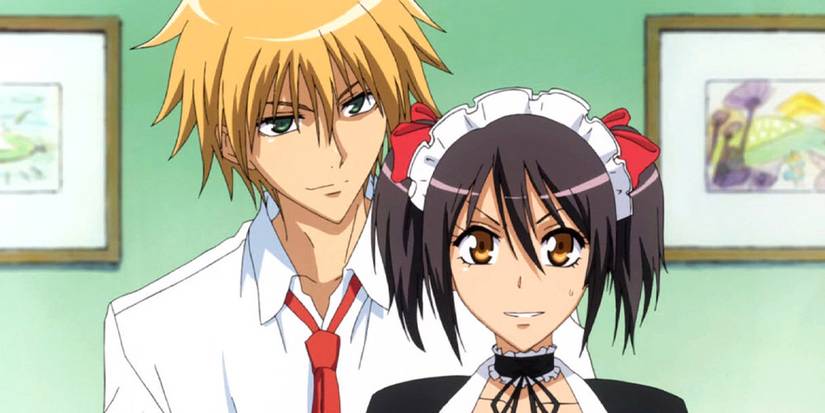 Maid Sama, Takumi Usui and Misaku Ayuzawa