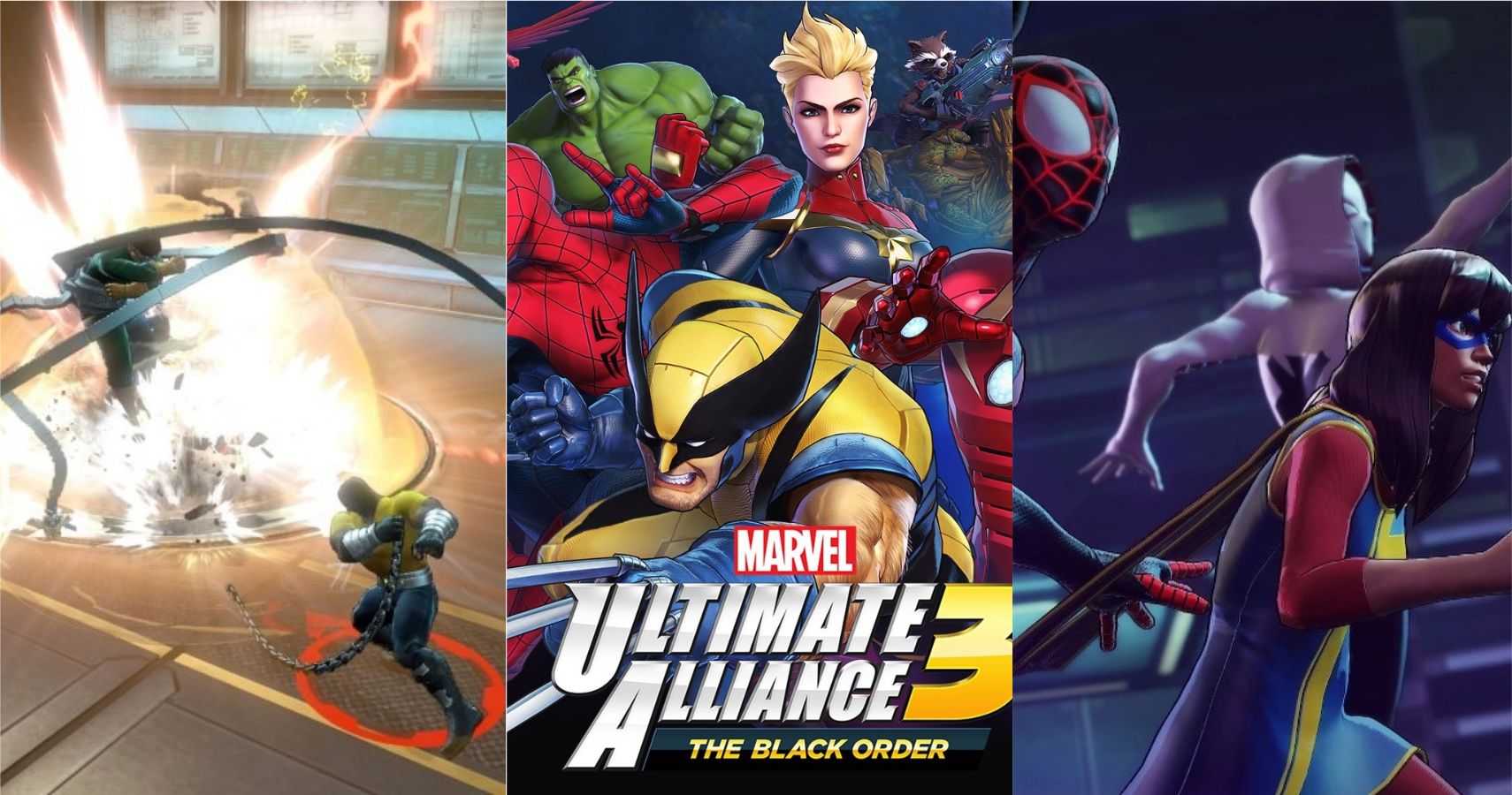 Marvel Ultimate Alliance 3 Synergy Attacks Split Feature