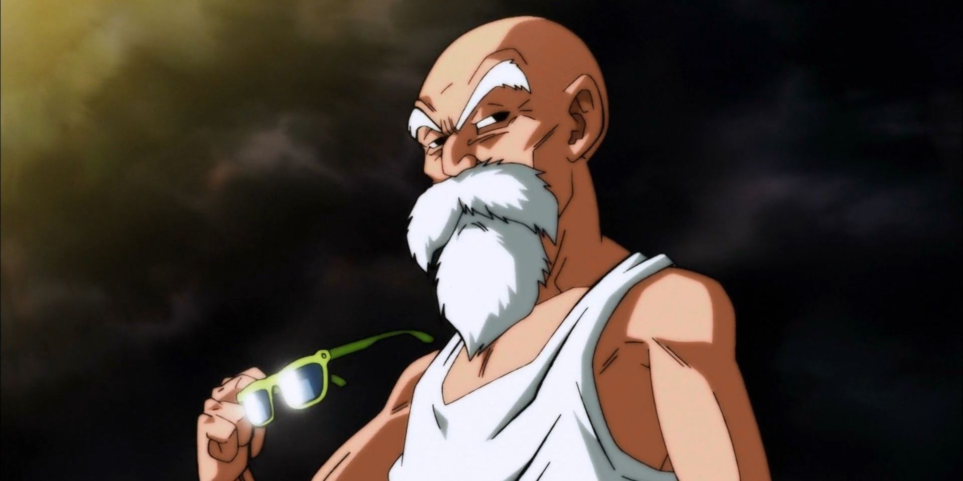El Maestro Roshi se prepara para la batalla en Dragon Ball Super