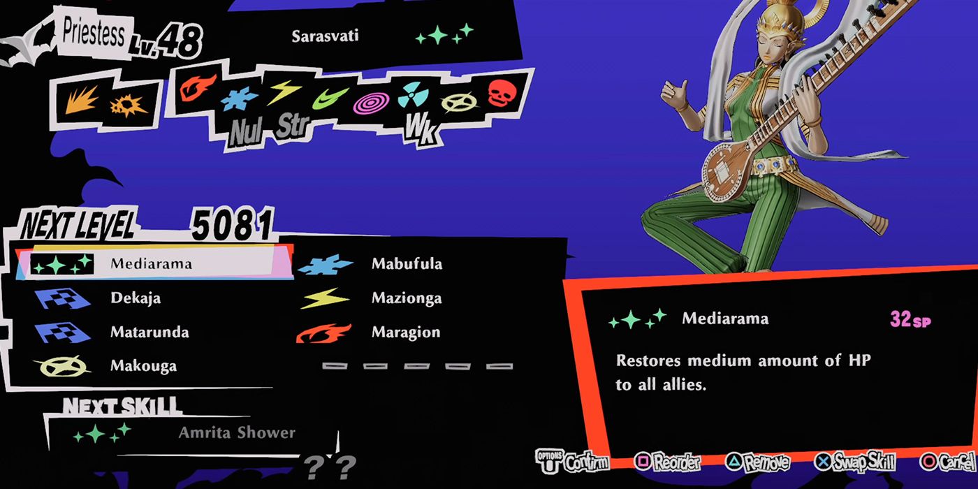 Persona 5 Strikers: An Example Of A Persona With Mediarama