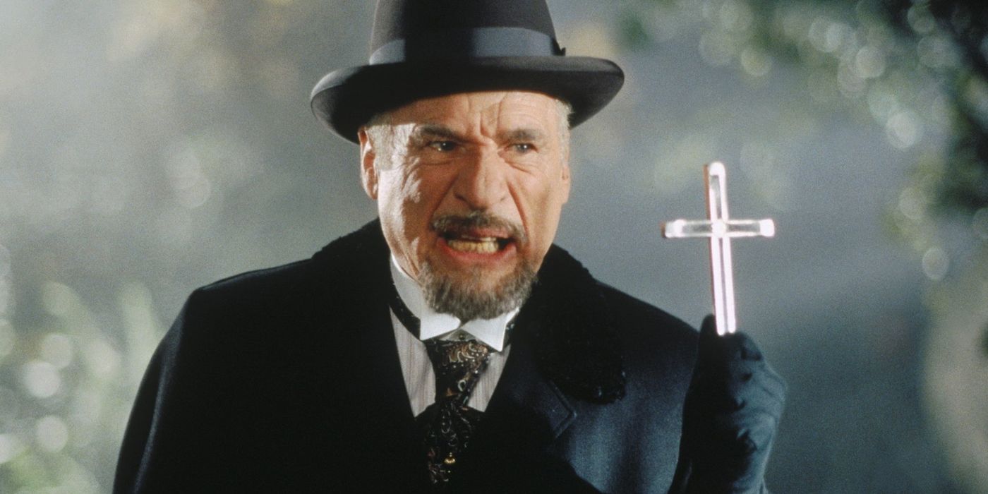 Mel Brooks as Van Helsing in Dracula Dead and Loving It