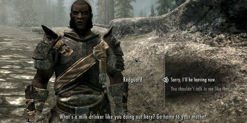 Skyrim Milk Drinker