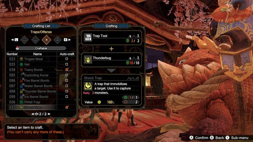 Monster Hunter Rise gameplay screenshot