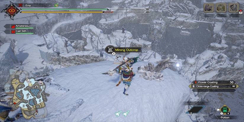 Monster Hunter Rise gameplay screenshot