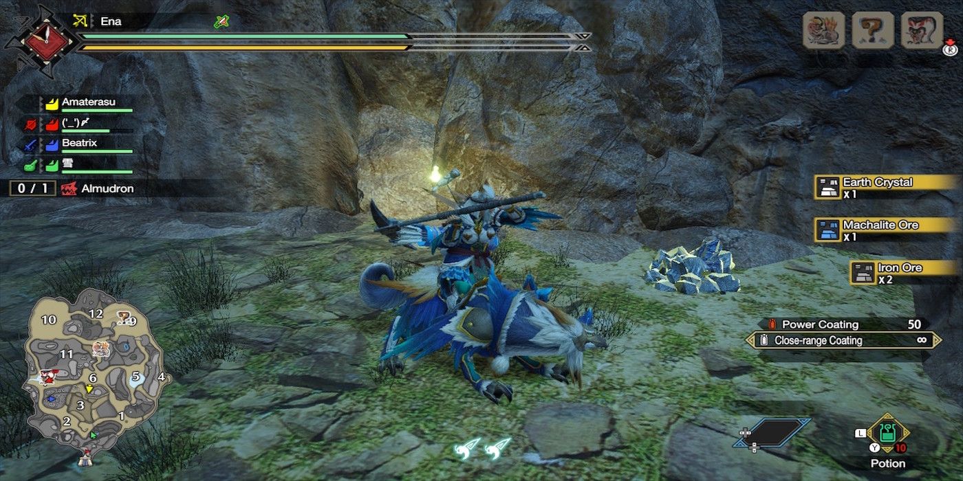 Monster Hunter Rise gameplay screenshot